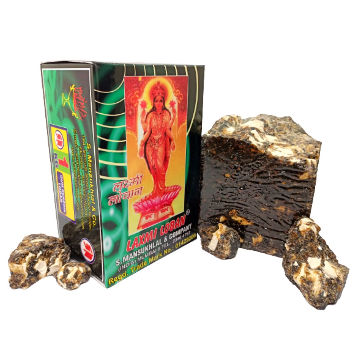 Laxmi Loban Dhoop 1 Kg Pack for Home Fragrance | Natural Loban Dhoop for Pooja Spiritual Use