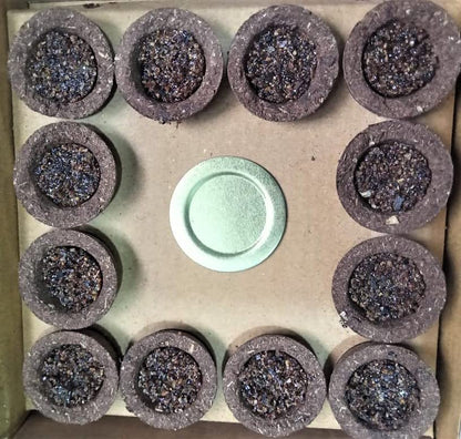 Organic Cow Dung Guggal Dhoop Cup for Home Office Pooja Spiritual Use | Dhoop Cup for Aromatherapy