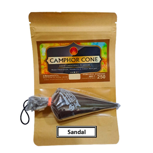 Camphor Cone 100% Pure & Organic Air Freshener for Home, Car, Room And Bathroom