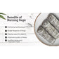 Indian 6 Inch Sage Smudge Bundle (50 Grams) for Cleanse the Air, Remove Negativity from Surrounding