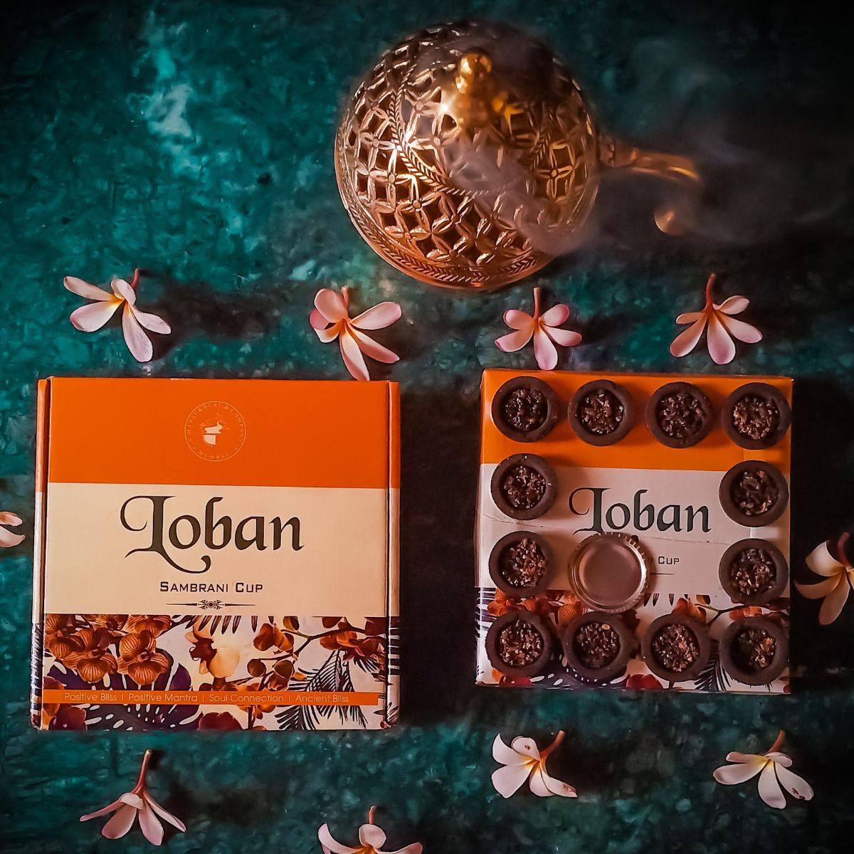 100% Organic and Natural Loban Dhoop Cup for Home Fragrance Dhoop Cup for aromatherapy