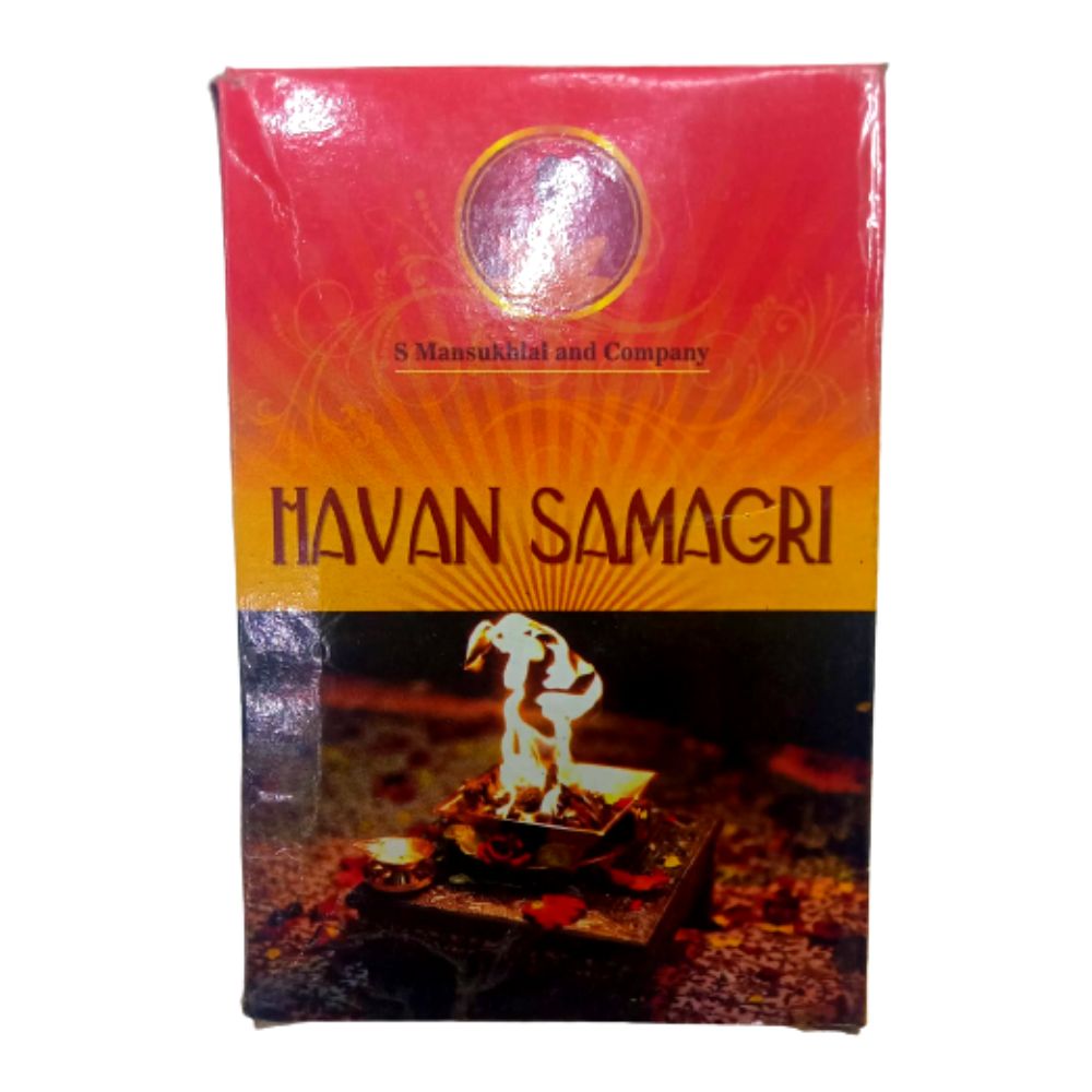 100% Pure & Natural Hawan Samagri (200 gram box ) for Pooja Spiritual Use (Pack Of 1)