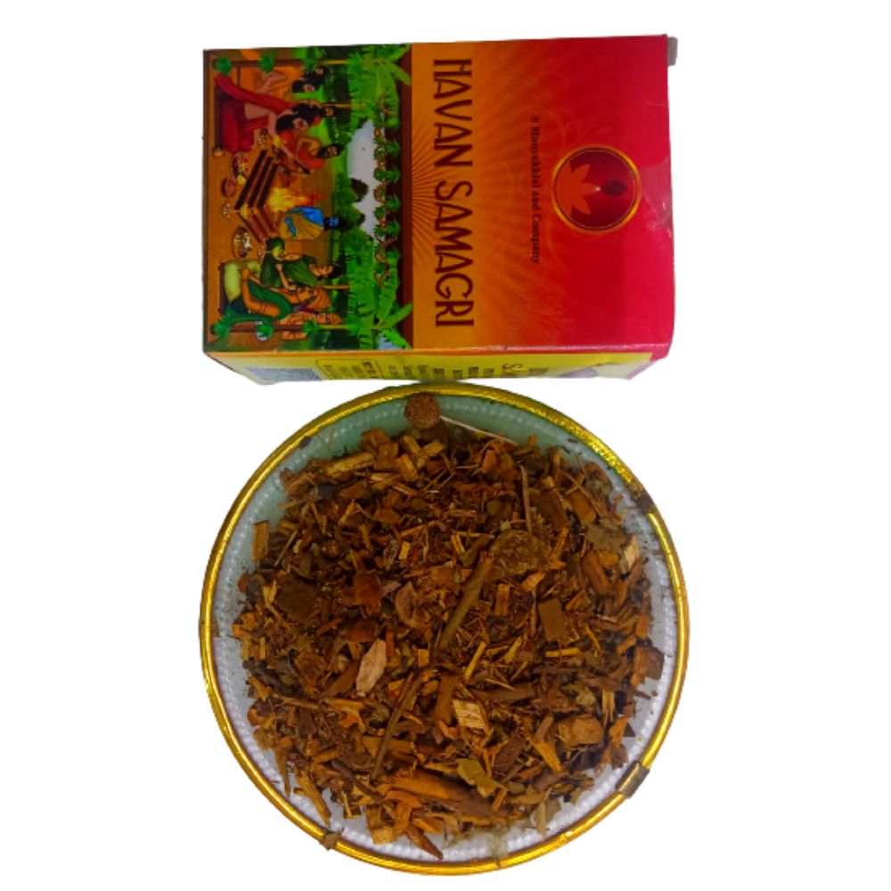 100% Pure & Natural Hawan Samagri (200 gram box ) for Pooja Spiritual Use (Pack Of 1)