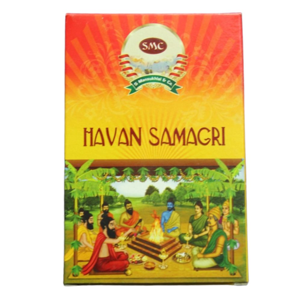 100% Pure & Natural Hawan Samagri (200 gram box ) for Pooja Spiritual Use (Pack Of 1)