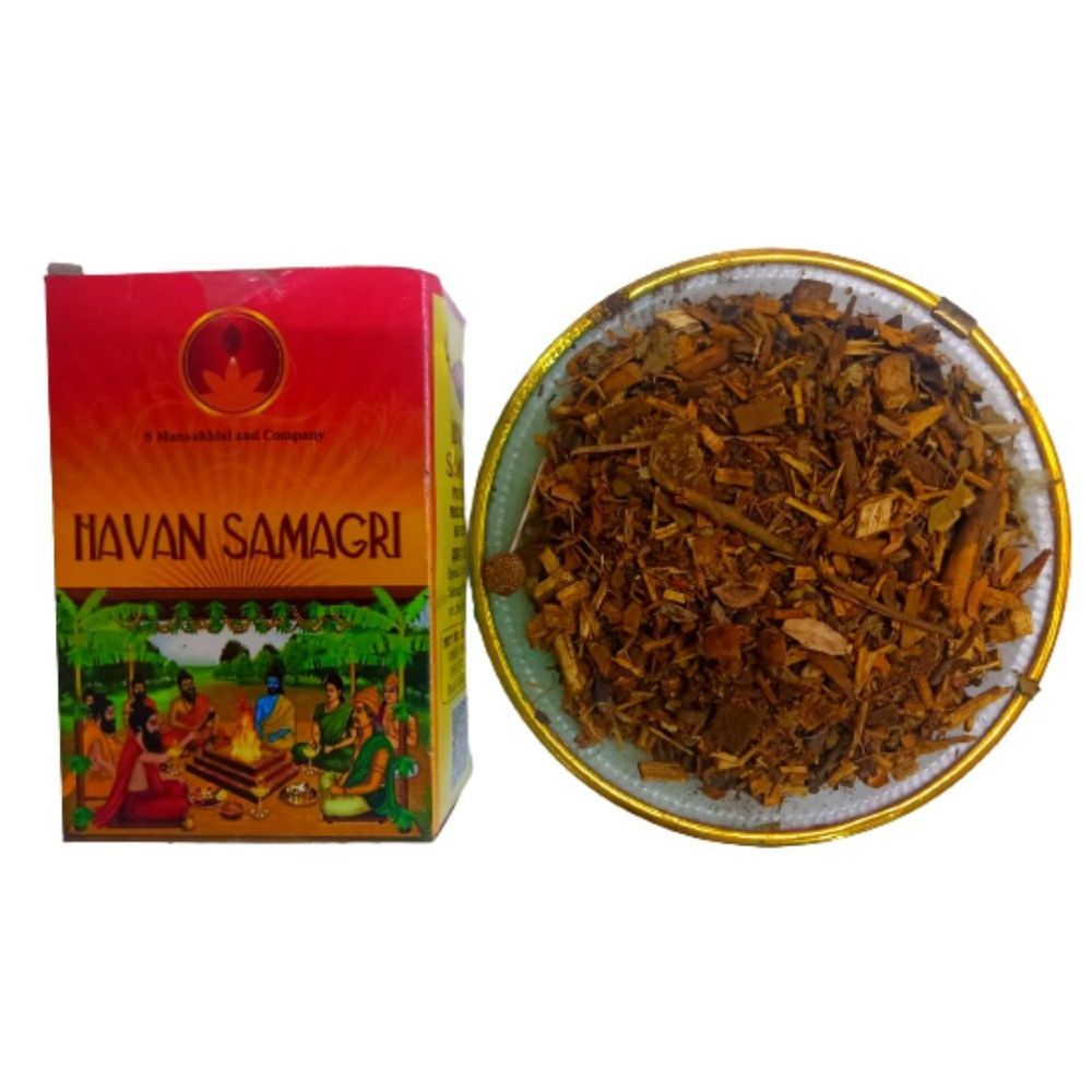 100% Pure & Natural Hawan Samagri (200 gram box ) for Pooja Spiritual Use (Pack Of 1)
