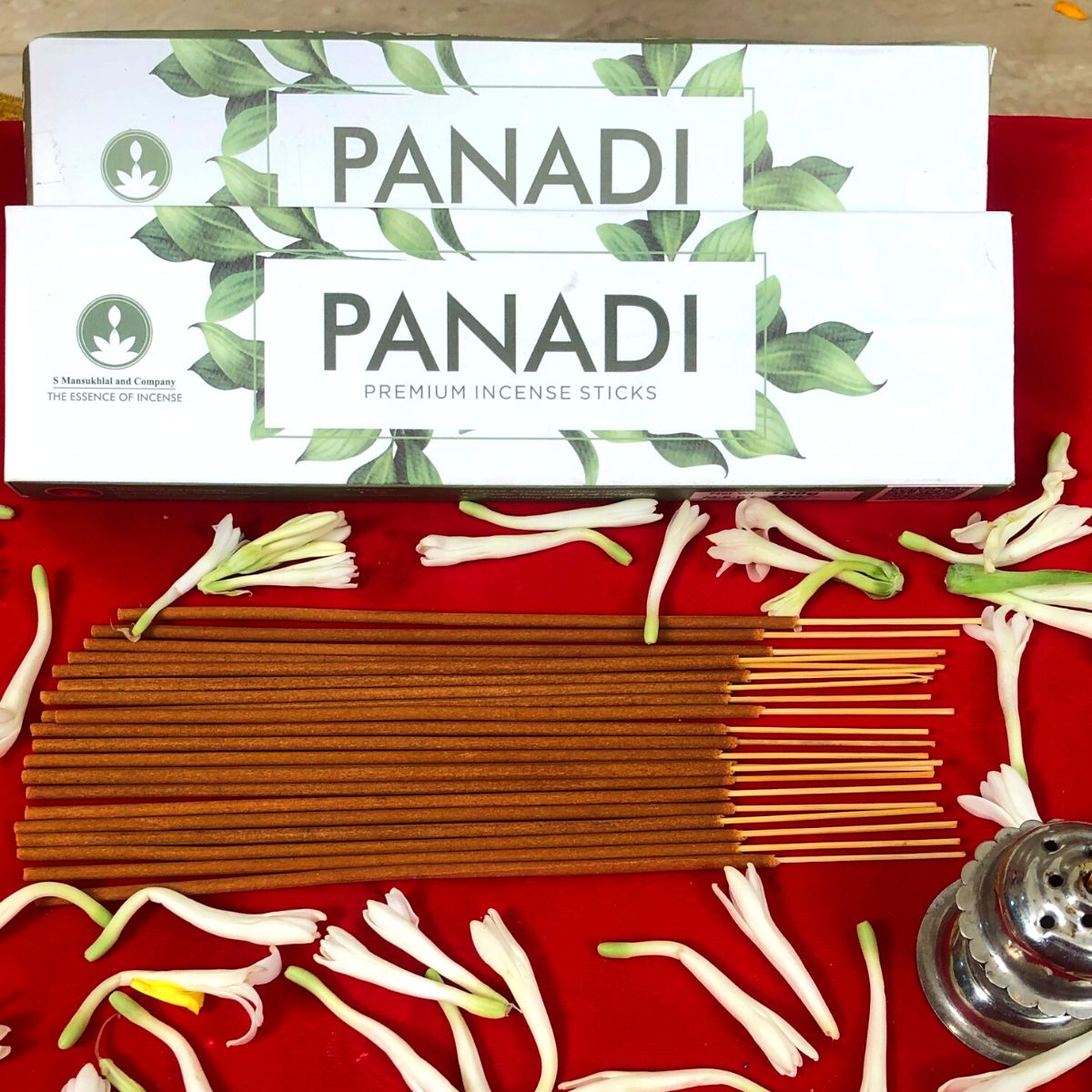 Pure and Natural Panadi Incense Sticks - 100 Grams Pack Agarbatti for home Meditation Pooja Use