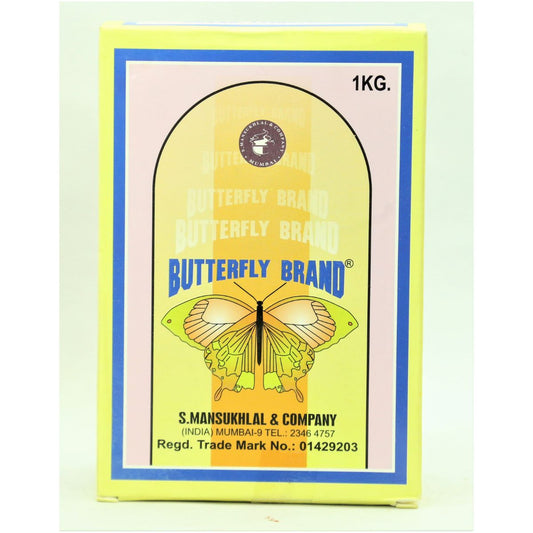 Butterfly Brand Loban Dhoop 1 Kg Pack for Home Fragrance | Natural Loban Dhoop for Pooja Spiritual Use