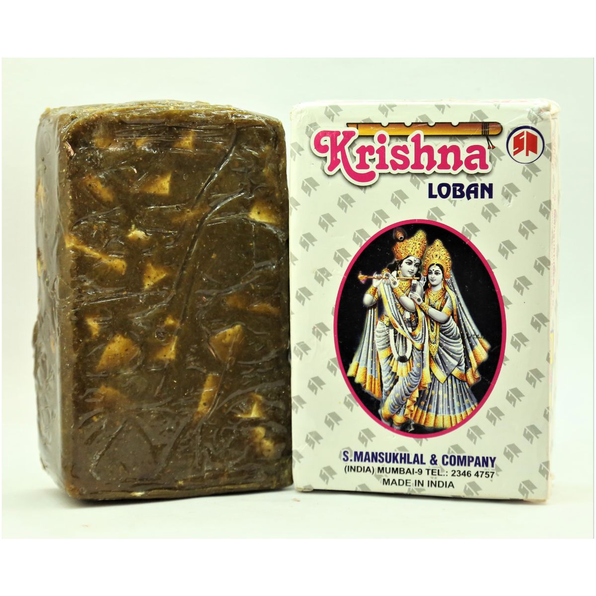 Krishna Loban Dhoop 1 Kg Pack for Home Fragrance | Natural Loban Dhoop for Pooja Spiritual Use