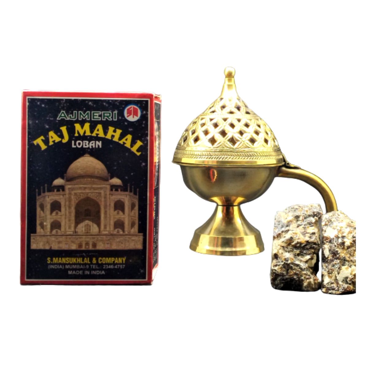 Tajmahal Loban Dhoop 1 Kg Pack for Home Fragrance | Natural Loban Dhoop for Pooja Spiritual Use