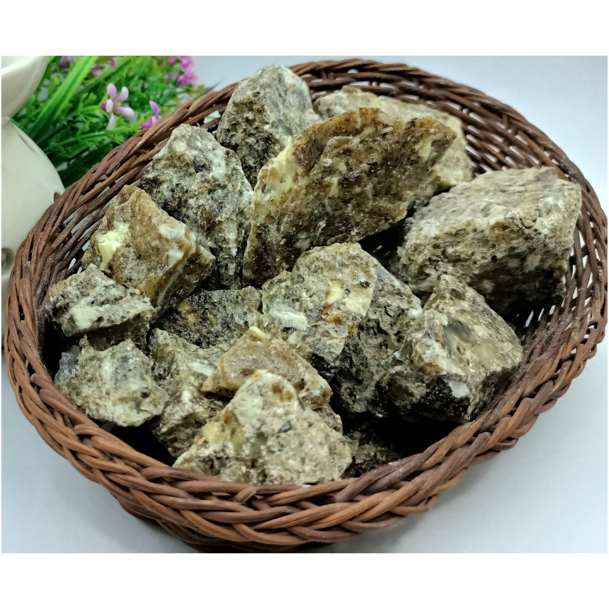 Singapore Loban Natural 100% Organic Incense Resin for Home Fragrance |Gum Benzoin for Aromatherapy & Air Purifying Sambrani Loban Dhoop for Daily Use