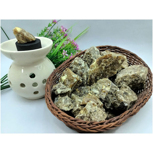Singapore Loban Natural 100% Organic Incense Resin for Home Fragrance |Gum Benzoin for Aromatherapy & Air Purifying Sambrani Loban Dhoop for Daily Use