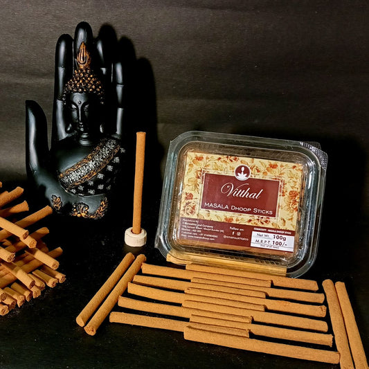 Vitthal Agarbatti Masala Incense Sticks, Purify Your Space Premium Agarbathi for Home Office Meditation