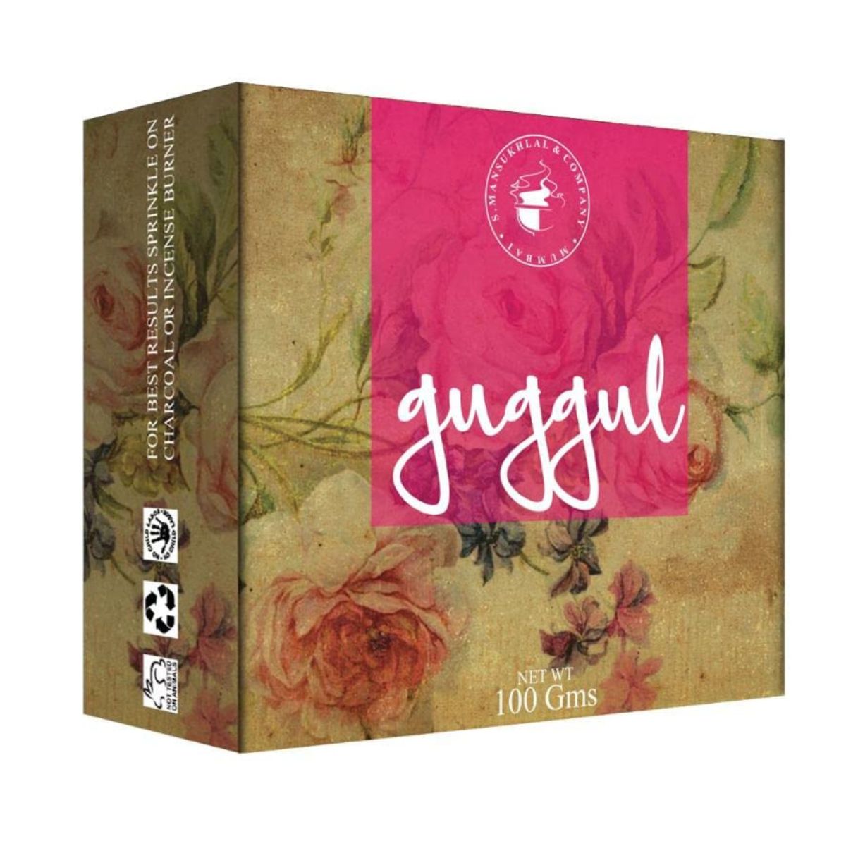 Guggal Dhoop 100 Gram Packaging for Poooja Spiritual Use