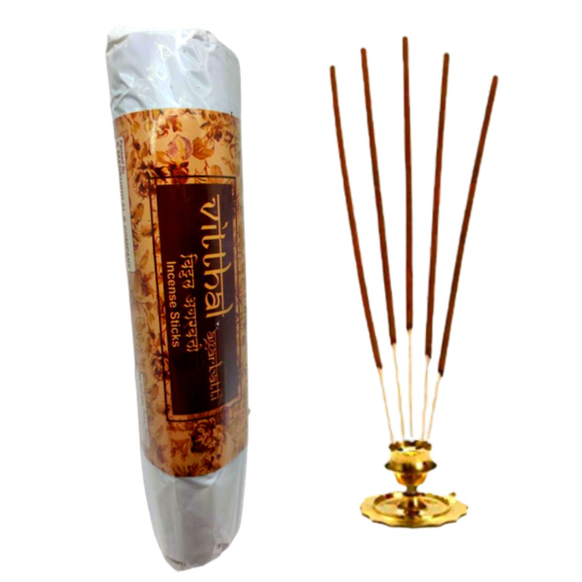 Organic & Pure 250 Gram Pack Vitthal Incense Sticks for Home Pooja Meditation