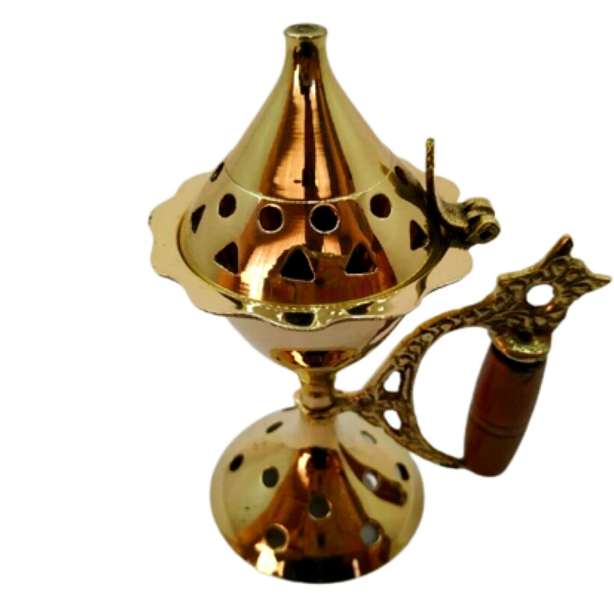 Brass Loban Burner for Pooja Meditation Yoga